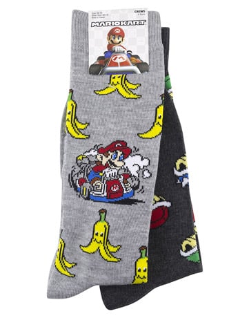 Mario Kart Socks Two-Pack Gallery Image 3