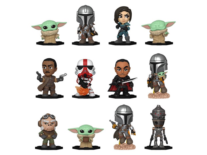 Star Wars: The Mandalorian Mystery Minis Box of 12 Figures Gallery Image 1