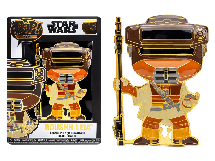 Pop! Pins: Star Wars - Princess Leia (Boushh) Gallery Image 1