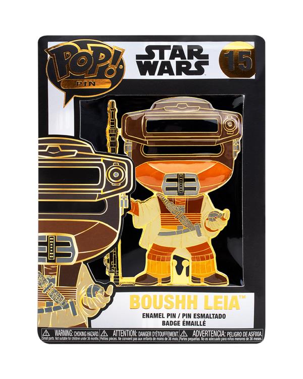 Pop! Pins: Star Wars - Princess Leia (Boushh) Gallery Image 5