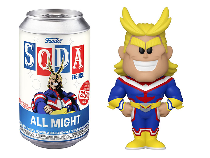 My Hero Academia Vinyl Soda All Might Limited Edition Figure Gallery Image 1