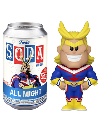 My Hero Academia Vinyl Soda All Might Limited Edition Figure Gallery Image 2