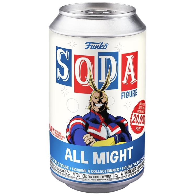My Hero Academia Vinyl Soda All Might Limited Edition Figure Gallery Image 5