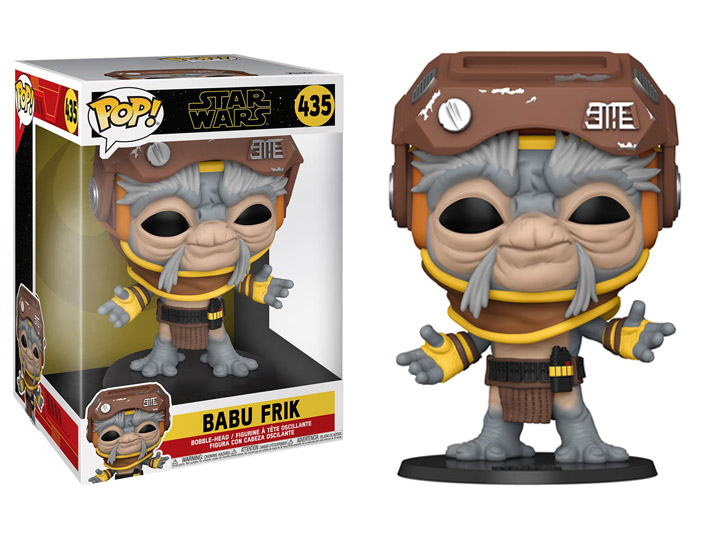 Pop! Star Wars: The Rise of Skywalker - 10" Super Sized Babu Frik Gallery Image 1