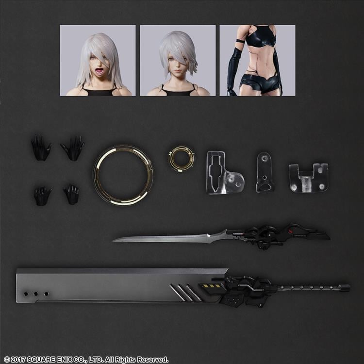 NieR: Automata Play Arts Kai A2 (YoRHa No.2 Type A) Deluxe Version Gallery Image 8