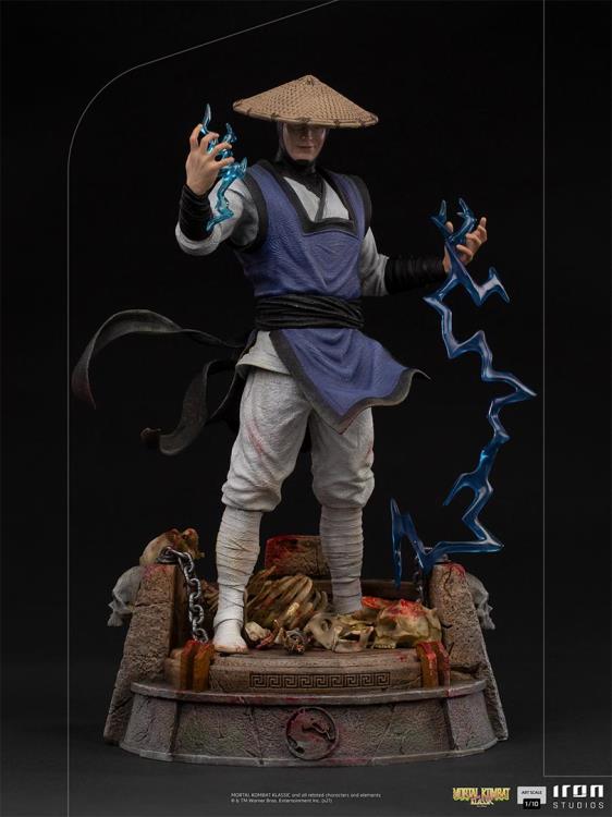 Mortal Kombat II Raiden 1/10 Art Scale Statue Gallery Image 5