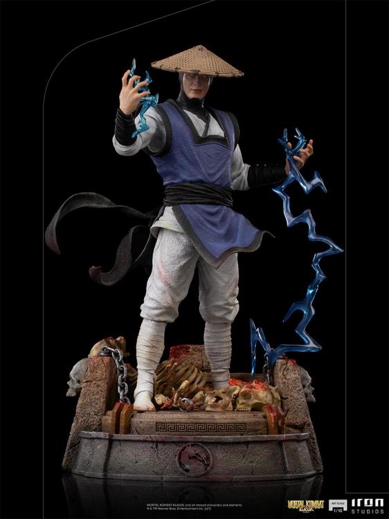 Mortal Kombat II Raiden 1/10 Art Scale Statue Gallery Image 13
