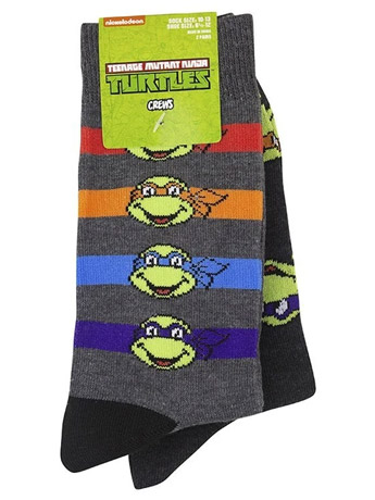 Teenage Mutant Ninja Turtles Socks Two-Pack Gallery Image 6
