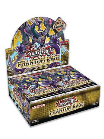 Yu-Gi-Oh! Trading Card Game Phantom Rage Box of 24 Booster Packs Gallery Image 2