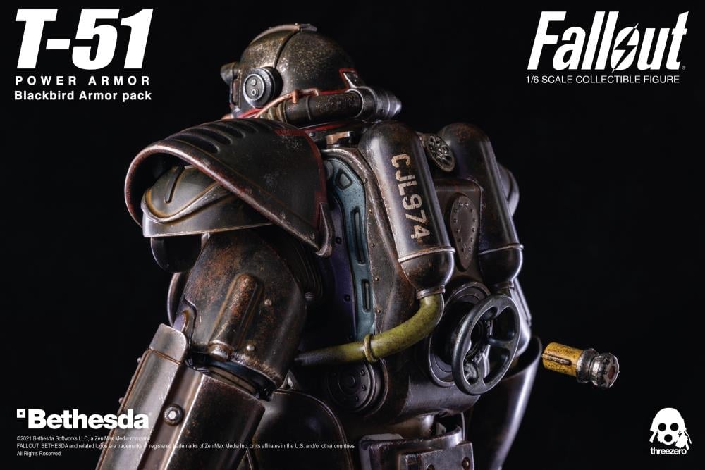 threezero フォールアウト T-51 ブラックバード・アーマー・パック Fallout 1/6 T-51 Blackbird Armor Pack | My Website