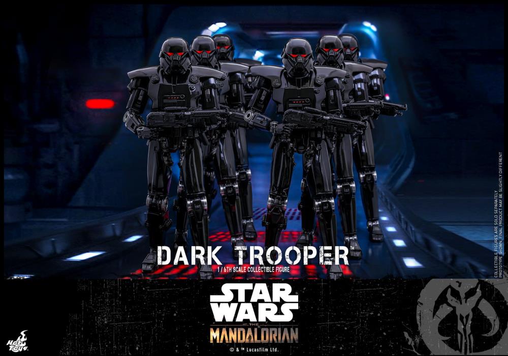 The Mandalorian TMS032 Dark Trooper 1/6th Scale Collectible Figure Gallery Image 9