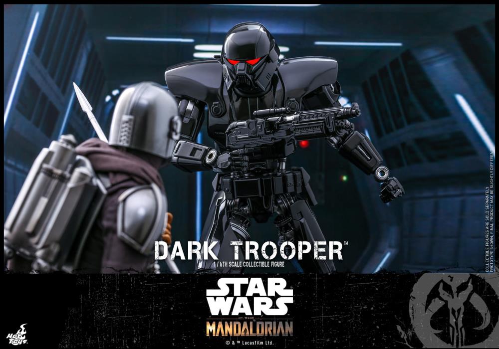 The Mandalorian TMS032 Dark Trooper 1/6th Scale Collectible Figure Gallery Image 10