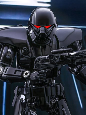 The Mandalorian TMS032 Dark Trooper 1/6th Scale Collectible Figure Gallery Image 2