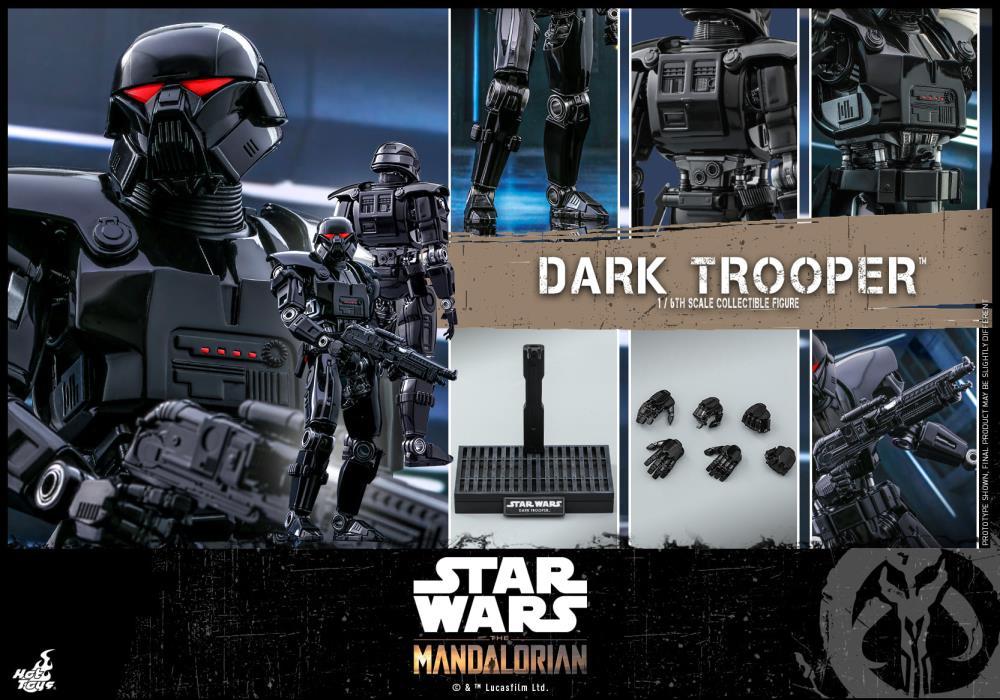 The Mandalorian TMS032 Dark Trooper 1/6th Scale Collectible Figure Gallery Image 19
