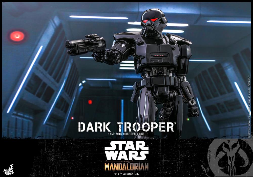 The Mandalorian TMS032 Dark Trooper 1/6th Scale Collectible Figure Gallery Image 16