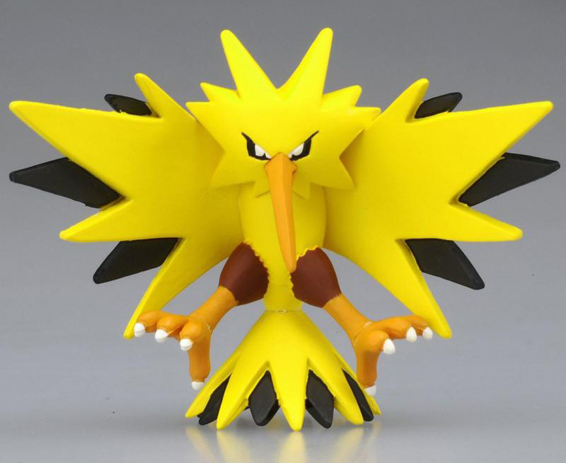Pokemon Moncolle EX 68 Zapdos (Asia Ver.) Gallery Image 3