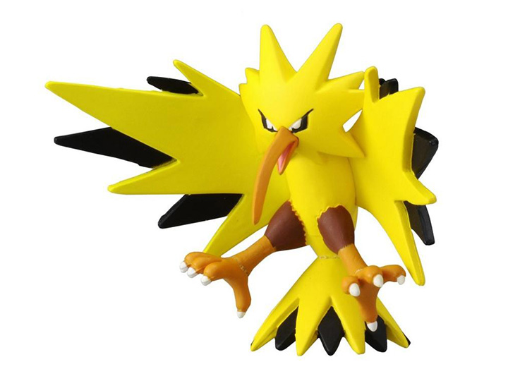 Pokemon Moncolle EX 68 Zapdos (Asia Ver.) Gallery Image 1