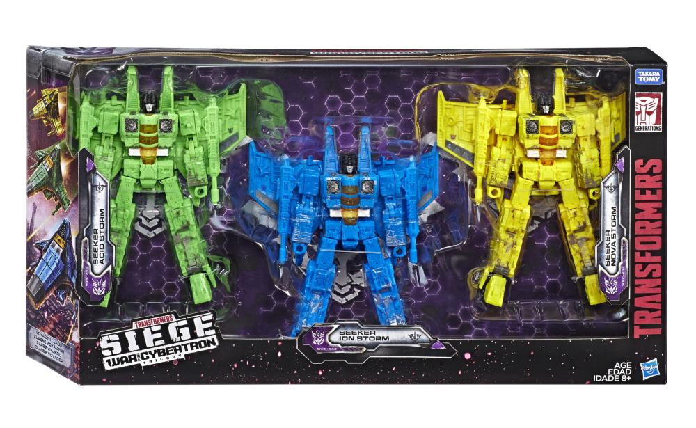 Transformers War for Cybertron: Siege Voyager Seekers Three-Pack Gallery Image 9
