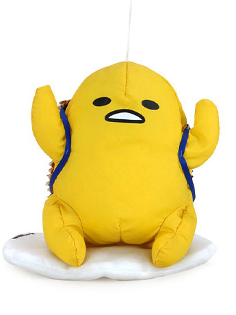 Nissin Top Ramen x Gudetama Parachute Plush Gallery Image 2