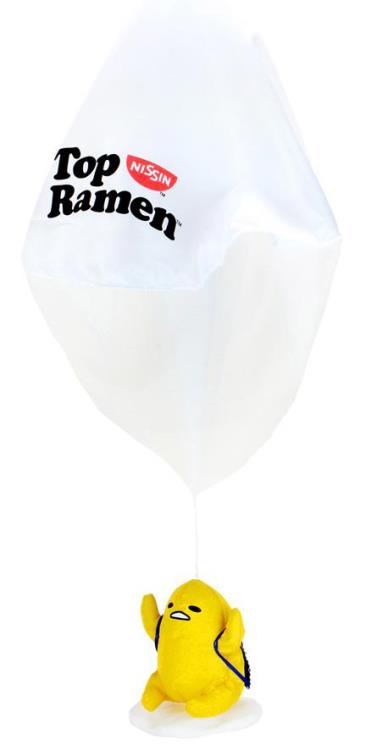 Nissin Top Ramen x Gudetama Parachute Plush Gallery Image 3