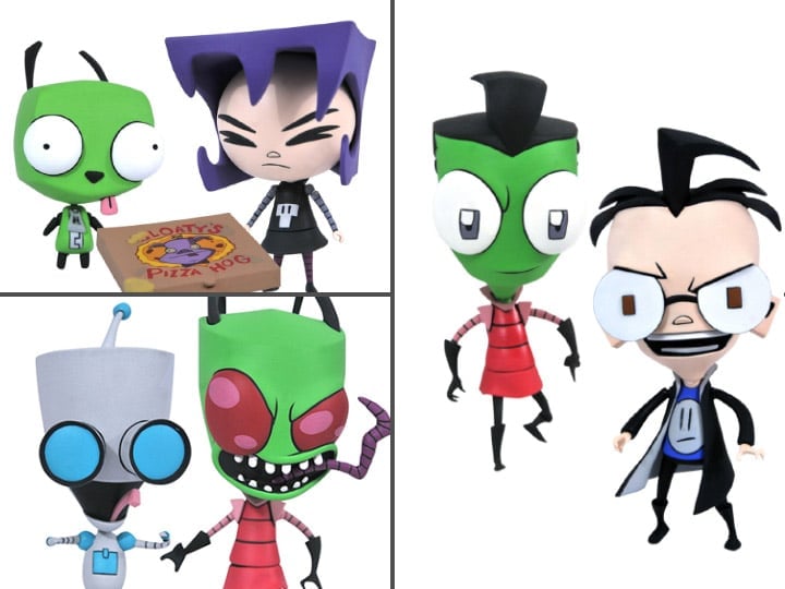 Invader Zim Select Wave 1 Set of 3 Multipacks Gallery Image 1