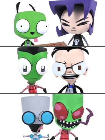Invader Zim Select Wave 1 Set of 3 Multipacks Gallery Image 2