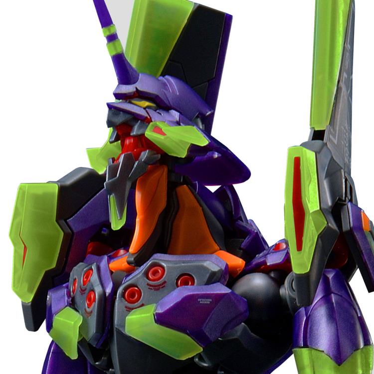 Neon Genesis Evangelion RG EVA Unit-01 (Night Combat Color) 1/144 Scale Exclusive Model Kit Gallery Image 11