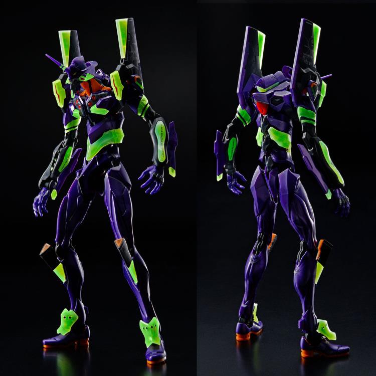 Neon Genesis Evangelion RG EVA Unit-01 (Night Combat Color) 1/144 Scale Exclusive Model Kit Gallery Image 4