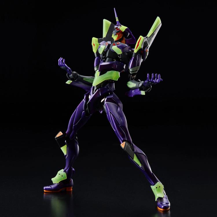 Neon Genesis Evangelion RG EVA Unit-01 (Night Combat Color) 1/144 Scale Exclusive Model Kit Gallery Image 5