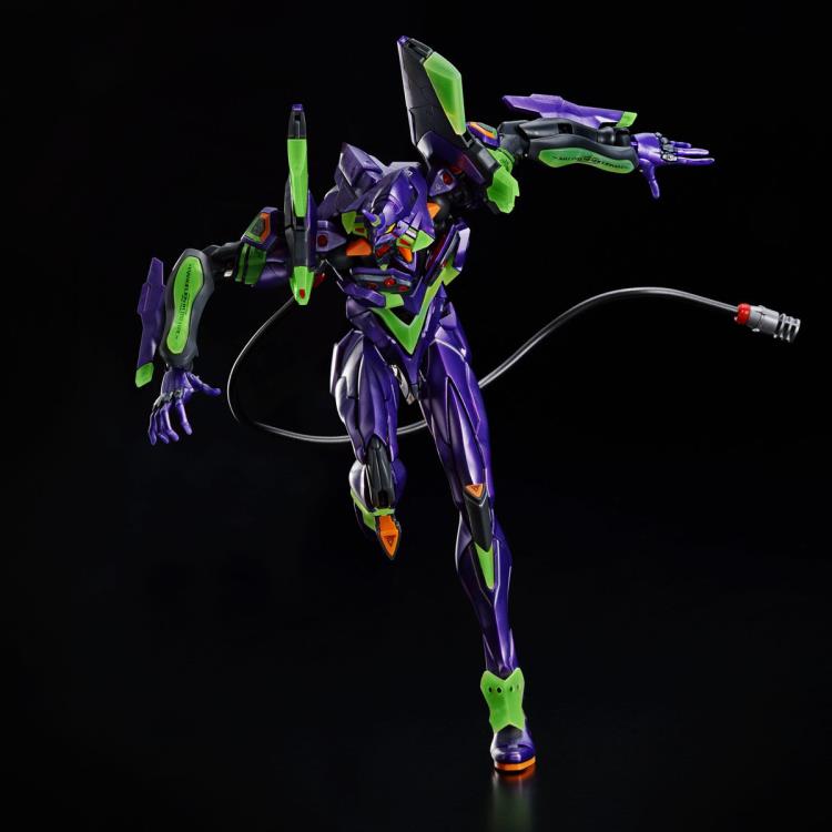 Neon Genesis Evangelion RG EVA Unit-01 (Night Combat Color) 1/144 Scale Exclusive Model Kit Gallery Image 7