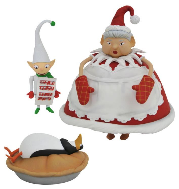 The Nightmare Before Christmas Select Series Series Mrs. Claus & Choir Elf Two-Pack Gallery Image 3