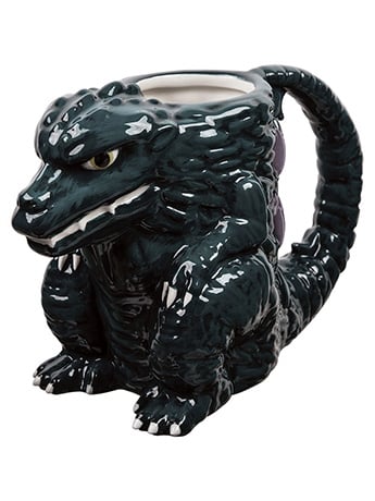 Godzilla Sculpted Ceramic Mug Gallery Image 2
