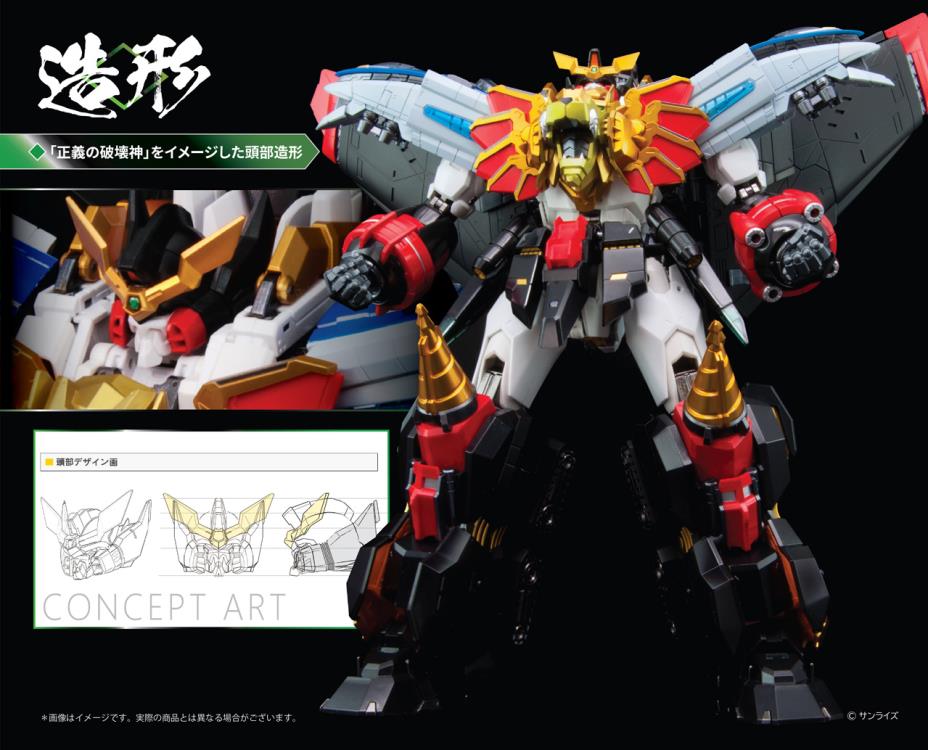 The King of Braves GaoGaiGar Pose+ Metal GaoGaiGar Gallery Image 11