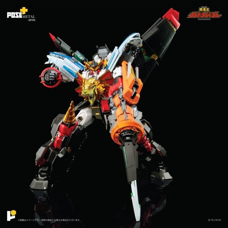 The King of Braves GaoGaiGar Pose+ Metal GaoGaiGar Gallery Image 8