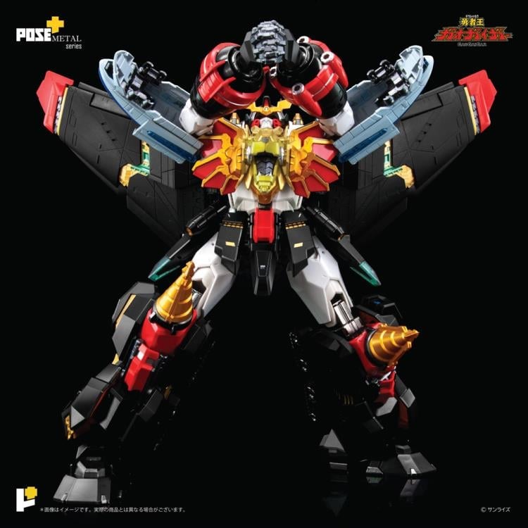 The King of Braves GaoGaiGar Pose+ Metal GaoGaiGar Gallery Image 6