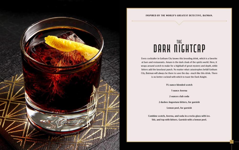 Gotham City Cocktails: Official Handcrafted Food & Drinks From the World of Batman Gallery Image 3