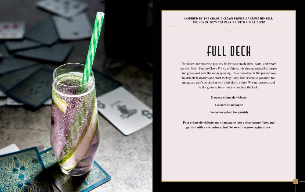 Gotham City Cocktails: Official Handcrafted Food & Drinks From the World of Batman Gallery Image 4