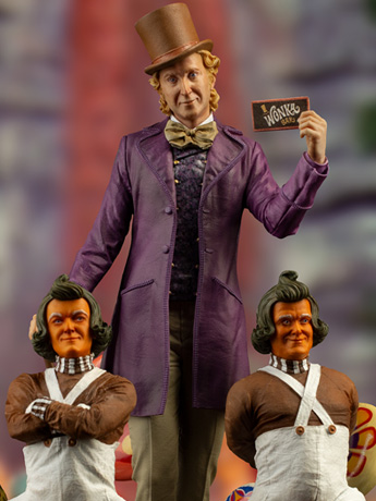 Willy Wonka and the Chocolate Factory Willy Wonka 1/10 Deluxe Art Scale Limited Edition Statue Gallery Image 2