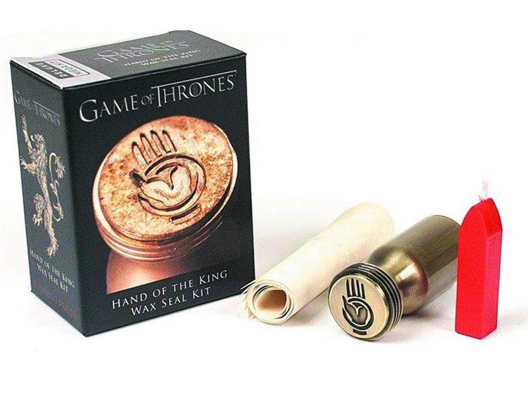 Game of Thrones Hand of The King Wax Seal Set With Booklet Gallery Image 1
