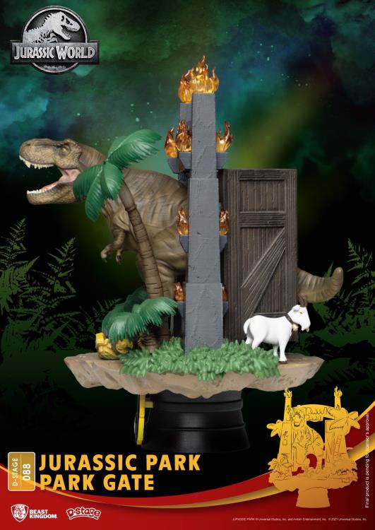 Jurassic Park D-Stage DS-088 Park Gate Statue Gallery Image 8
