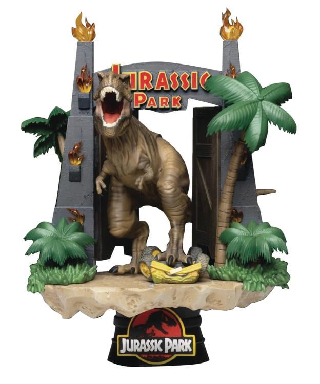 Jurassic Park D-Stage DS-088 Park Gate Statue Gallery Image 3