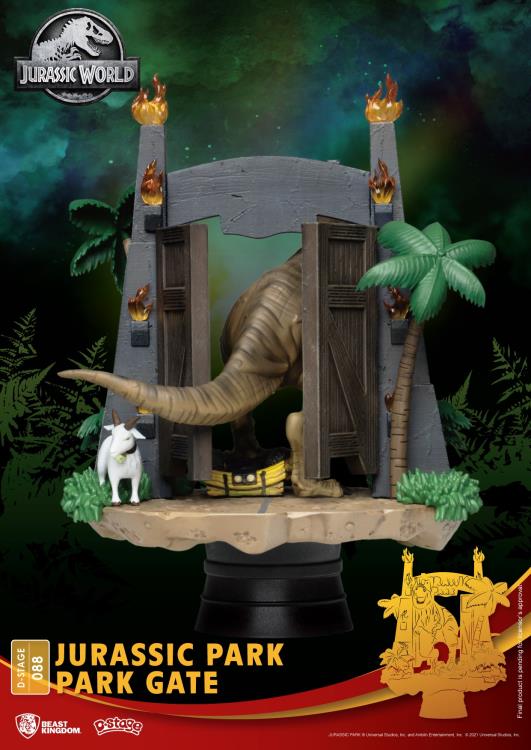 Jurassic Park D-Stage DS-088 Park Gate Statue Gallery Image 6