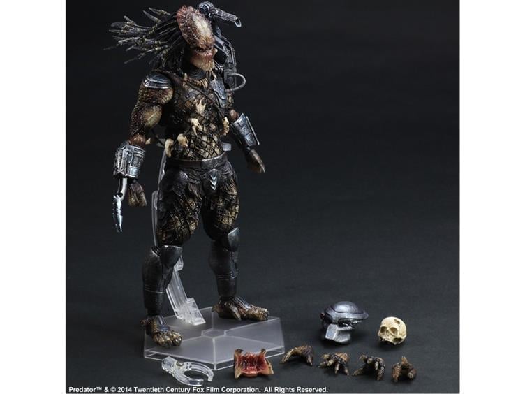 Predator Play Arts Kai Figure - 11" Predator (Movie Version) Gallery Image 4