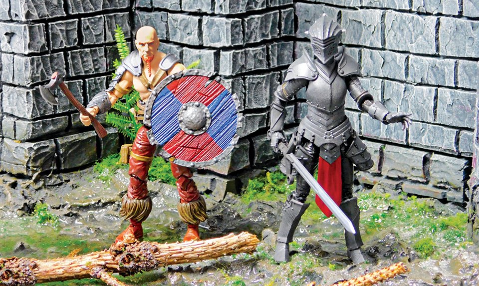 Vitruvian H.A.C.K.S. Sigurd the Traveler (Barbarian Adventurer) Gallery Image 5