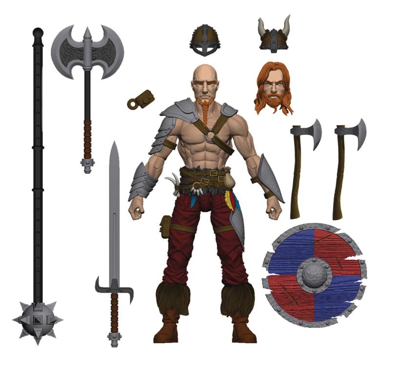 Vitruvian H.A.C.K.S. Sigurd the Traveler (Barbarian Adventurer) Gallery Image 4