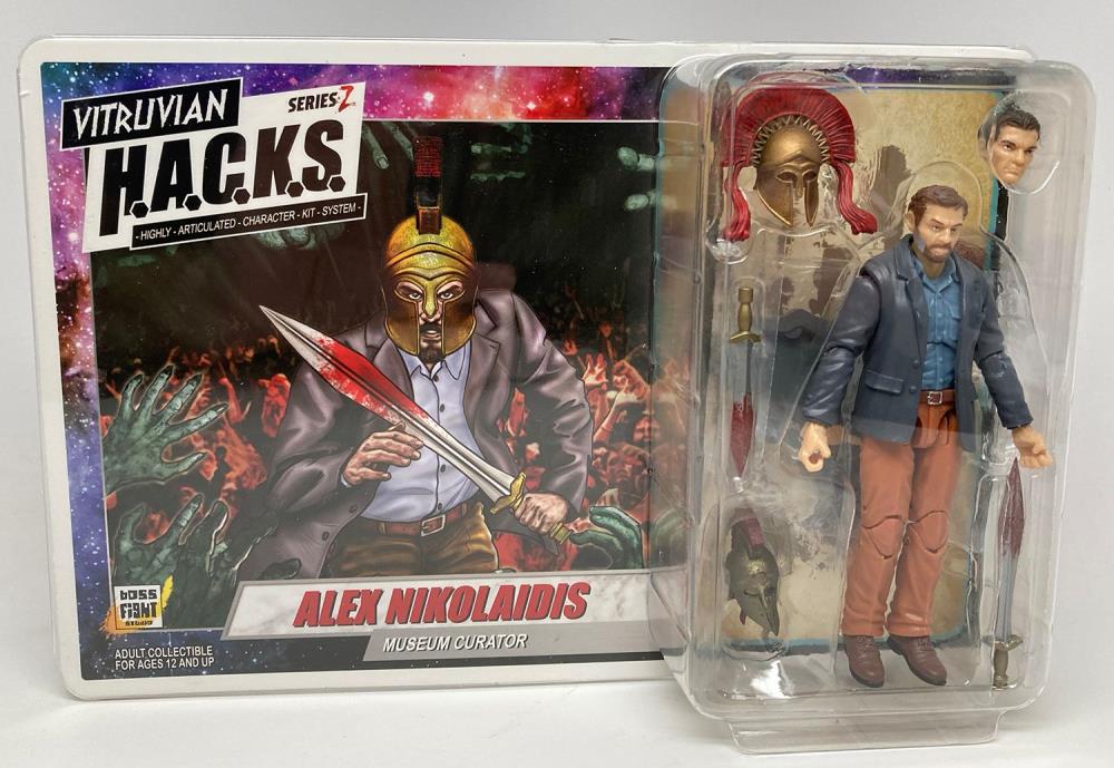 Vitruvian H.A.C.K.S. Series Z Alex Nikolaidis Museum Curator