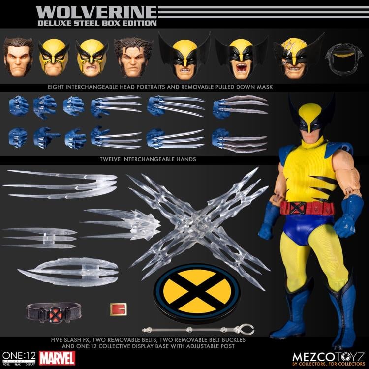 Marvel One:12 Collective Wolverine Deluxe Steel Box Edition Gallery Image 28