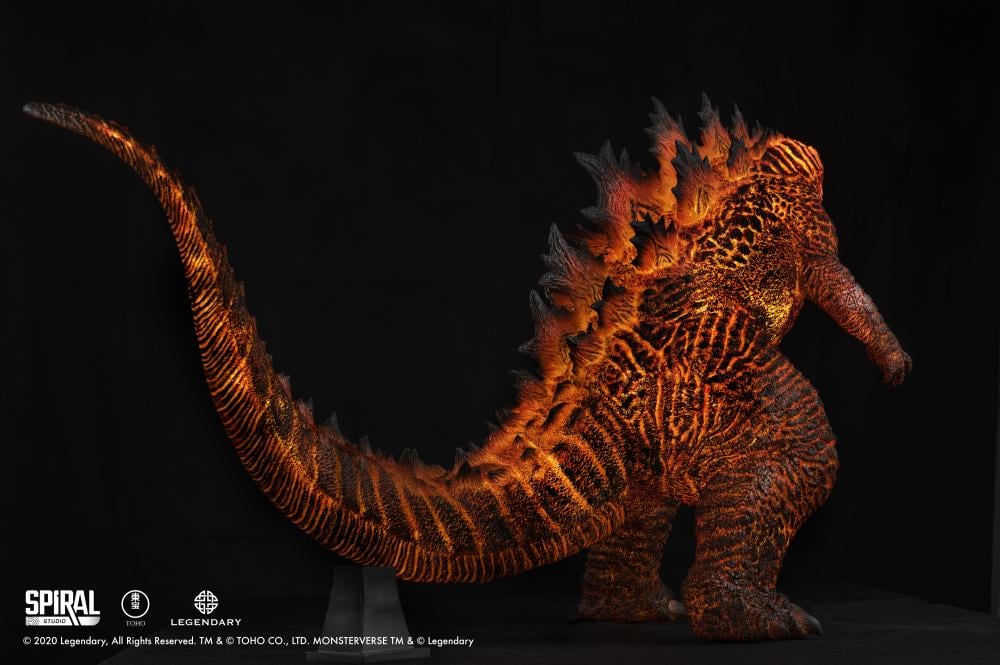 Godzilla: King of the Monsters Ultimate Masterline Battle in Boston Series Burning Godzilla Limited Edition Statue Gallery Image 7