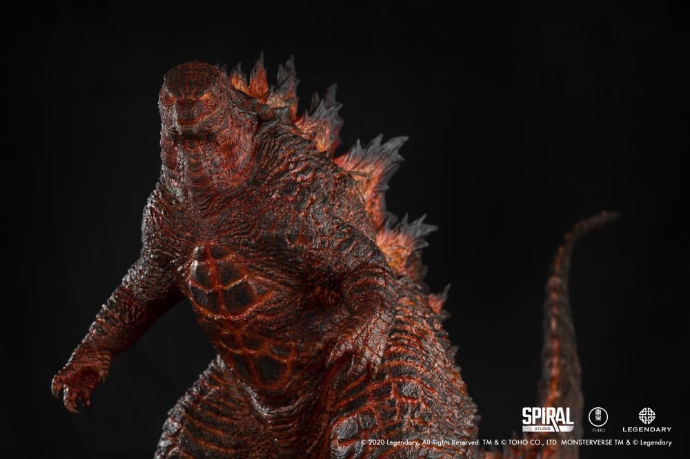 Godzilla: King of the Monsters Ultimate Masterline Battle in Boston Series Burning Godzilla Limited Edition Statue Gallery Image 11