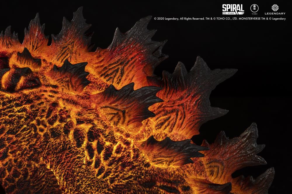 Godzilla: King of the Monsters Ultimate Masterline Battle in Boston Series Burning Godzilla Limited Edition Statue Gallery Image 9